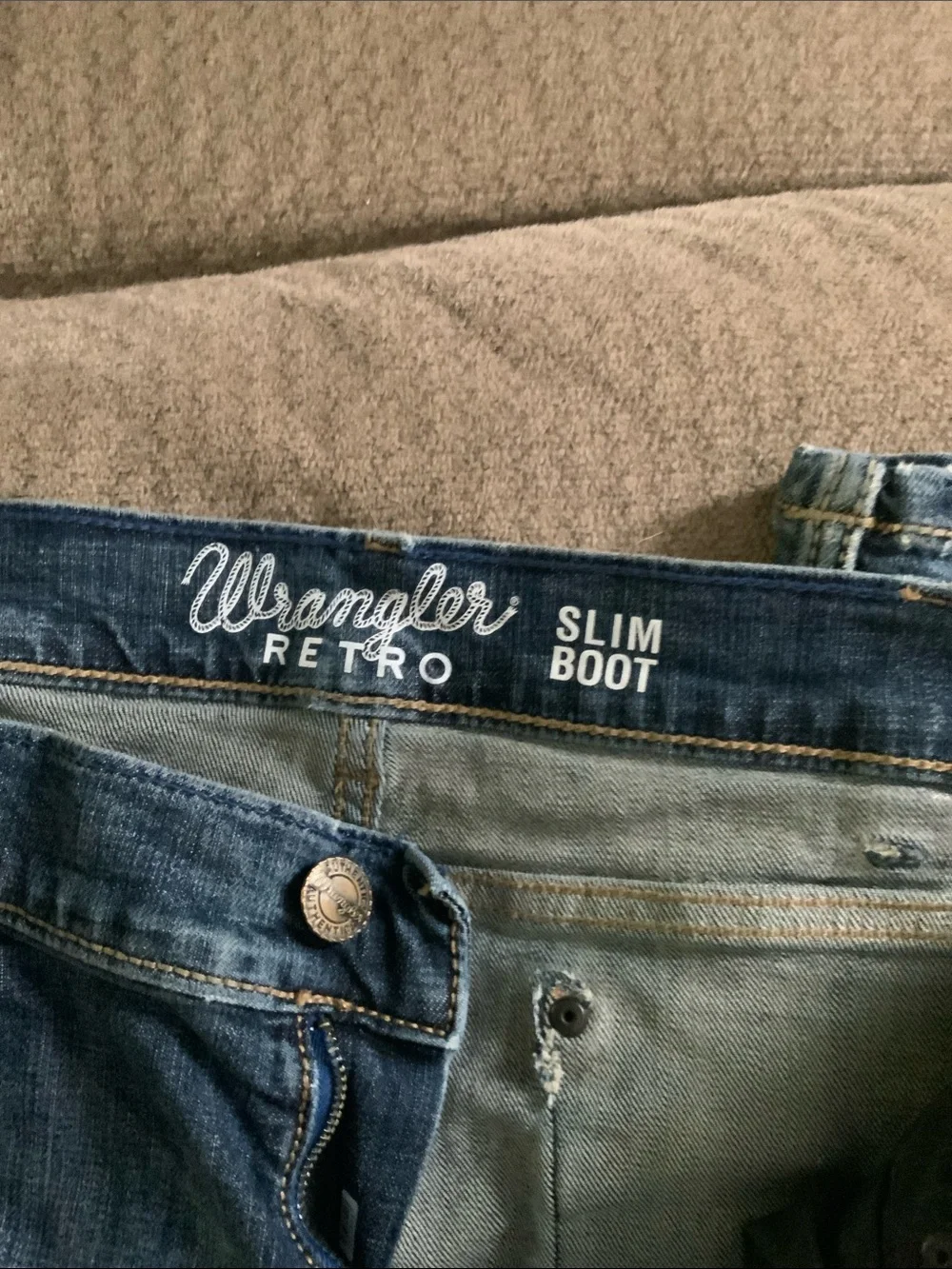 Relaxed Fit Men's Blue Denim Jeans